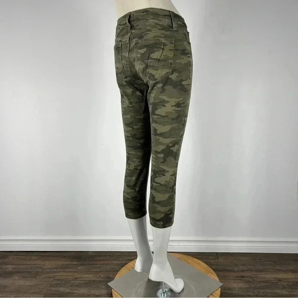 🌟Gap True skinny high rise camouflage jeans 27 - Picture 5 of 11